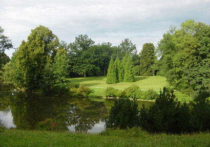 Rybník Dalberg v zámeckém parku