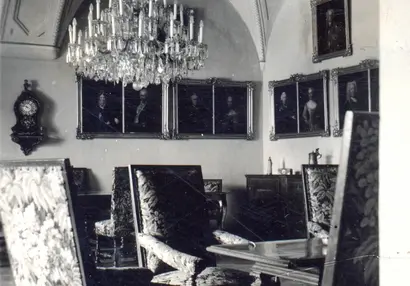Sál předků v roce 1940